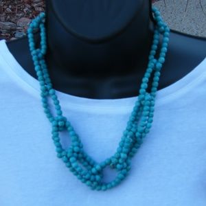 Turquoise Beaded Necklace